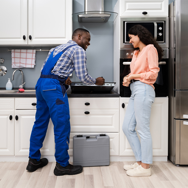 can you provide an estimate for cooktop repair before beginning any work in Godley